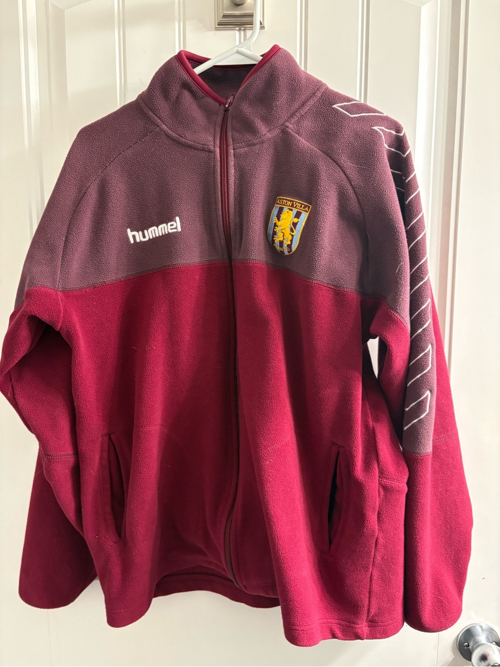 Aston Villa Hummel fleece